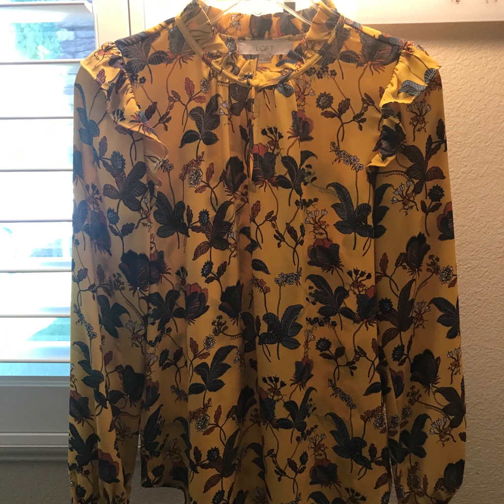Loft Fall Blouse!